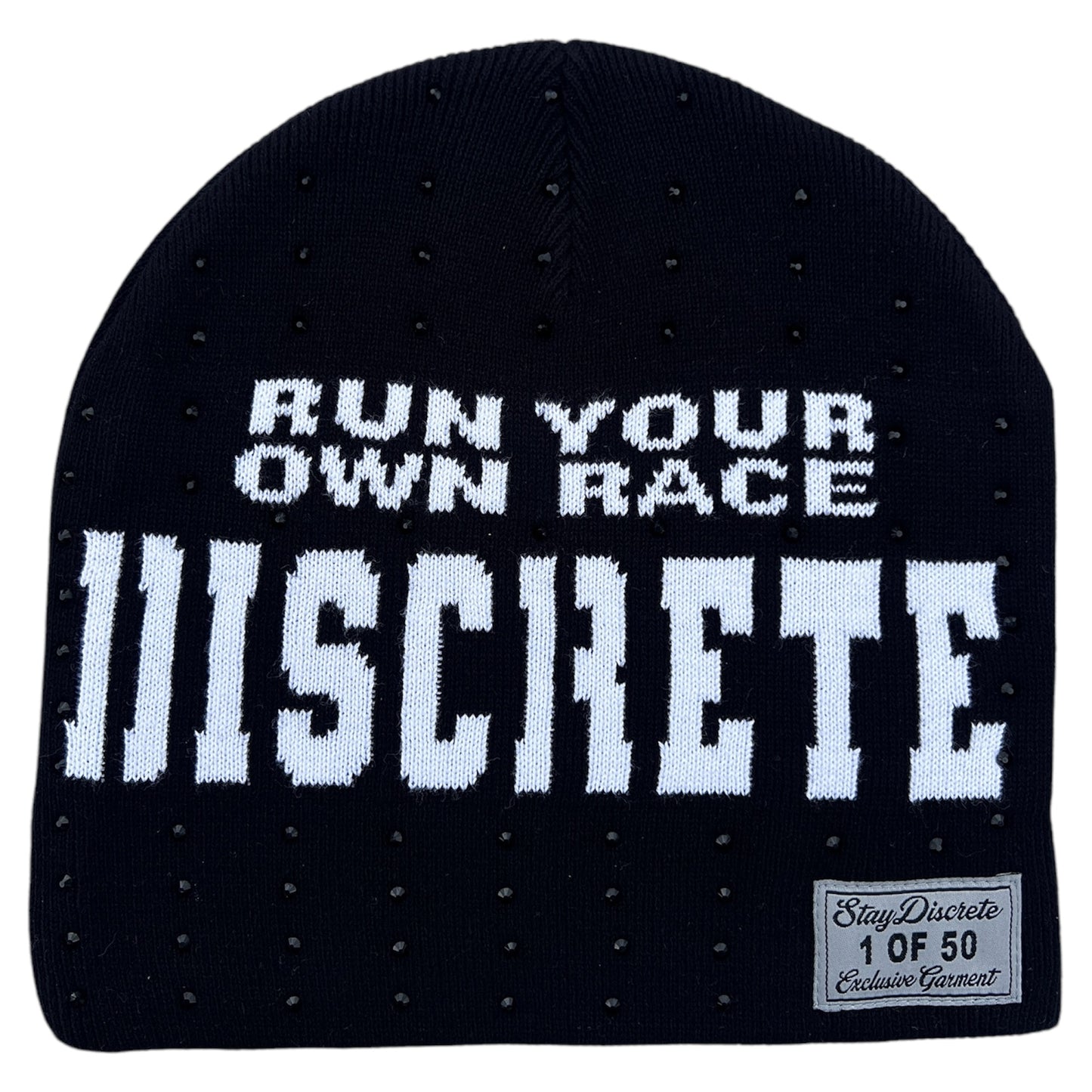 Black VVS Discrete Beanie