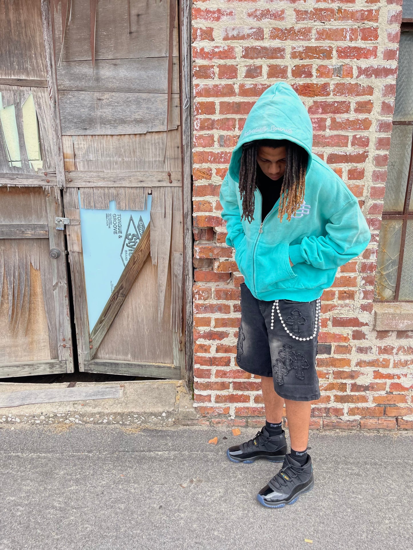 Aqua Sun Kissed Zip-Up