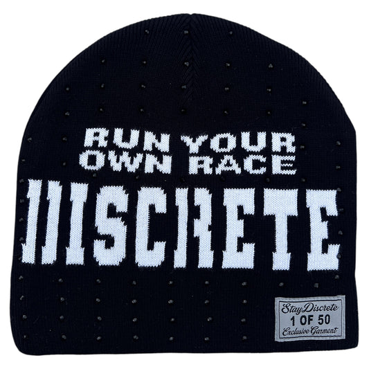 Black VVS Discrete Beanie