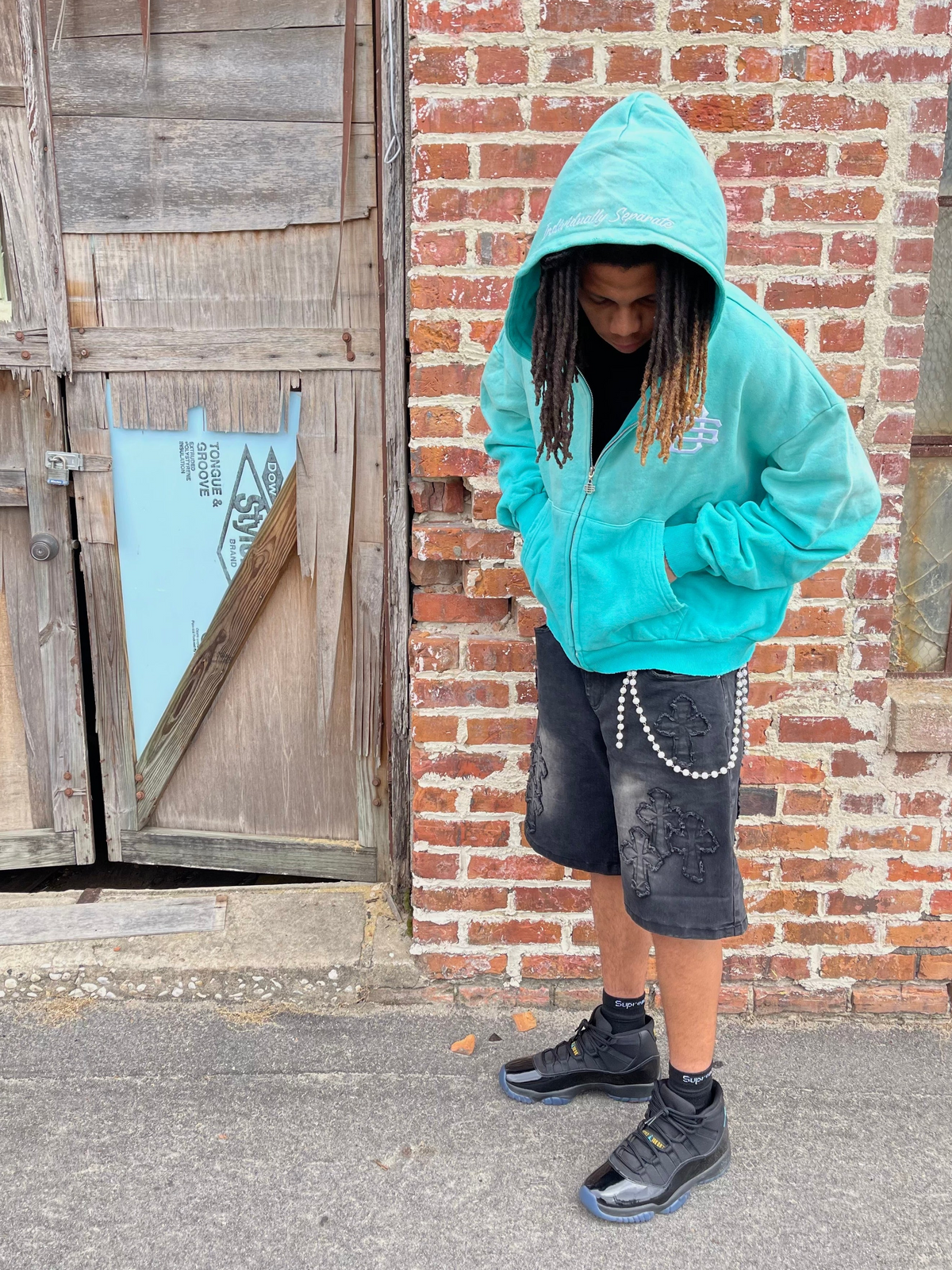 Aqua Sun Kissed Zip-Up